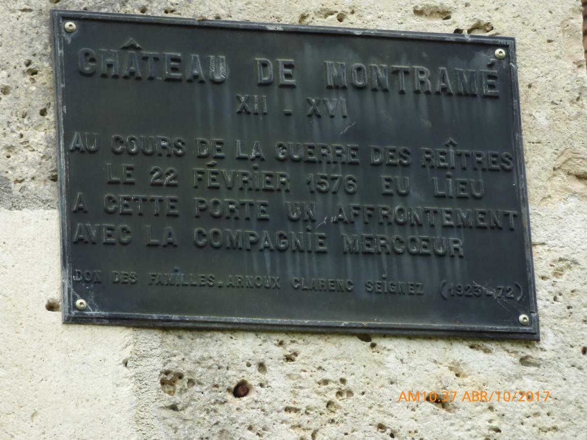 Soisy-Bouy Chateau De Montrame מראה חיצוני תמונה